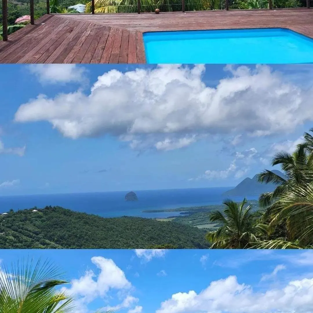Villa Bellevue Et Piscine Vue Mer Sur Le Diamant Sainte-Luce