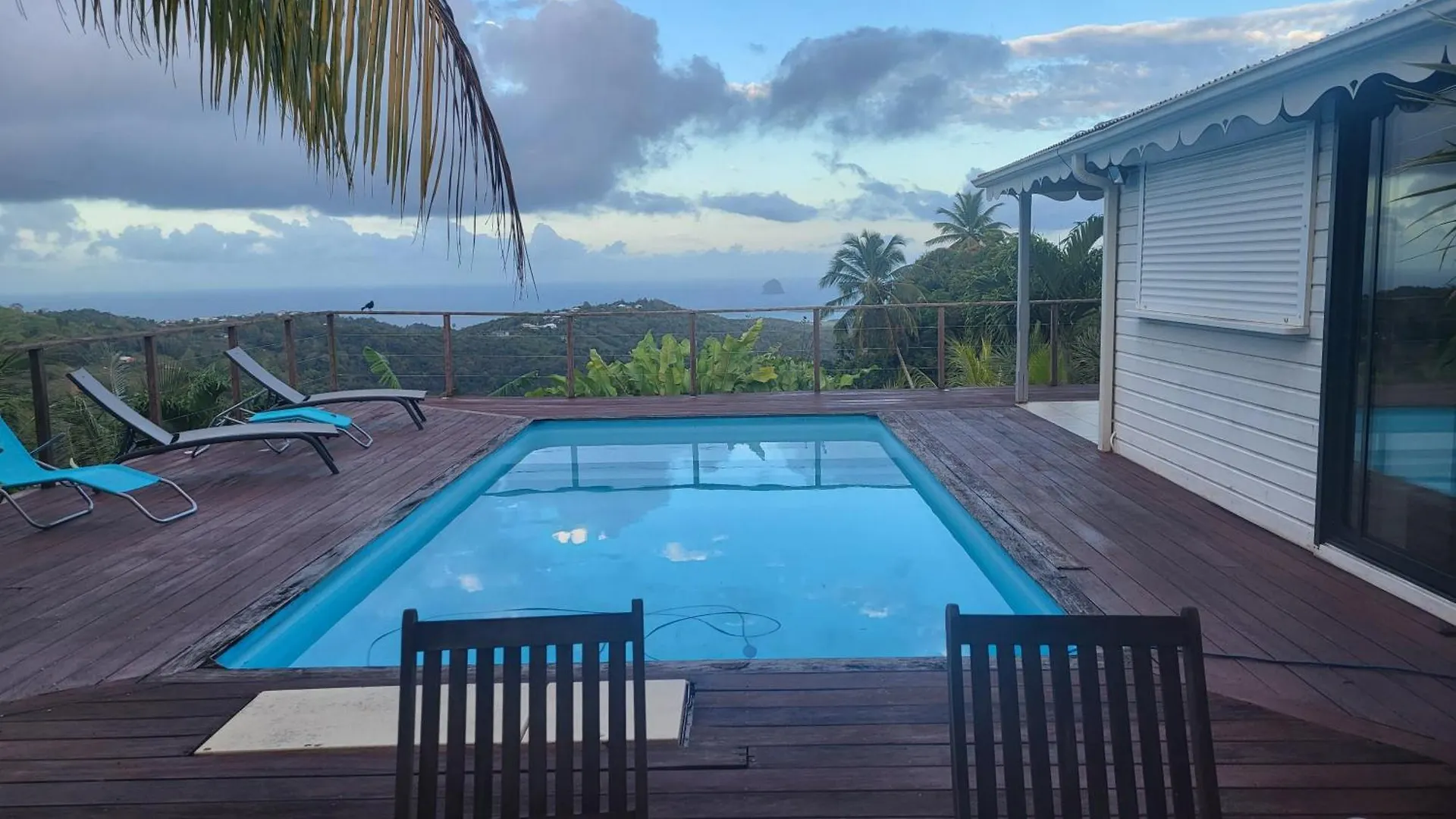 Villa Bellevue Et Piscine Vue Mer Sur Le Diamant Sainte-Luce Martinik